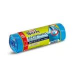 Domopak Spazzy Sacchi Nettezza Antiforo con Manici - Casalingo 28 lt - Blu - 1 confezione da 20 pezzi