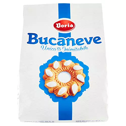 Doria - Bucaneve Classico - Biscotti Ideali per la tua Colazione o Spuntino - Confezione da 700 gr