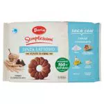 Doria - Semplicissimi Frollini Farro e Cioccolato Senza Lattosio - Biscotti Ideali per il tuo Benessere - Confezione da 280 gr - 6 Porzioni