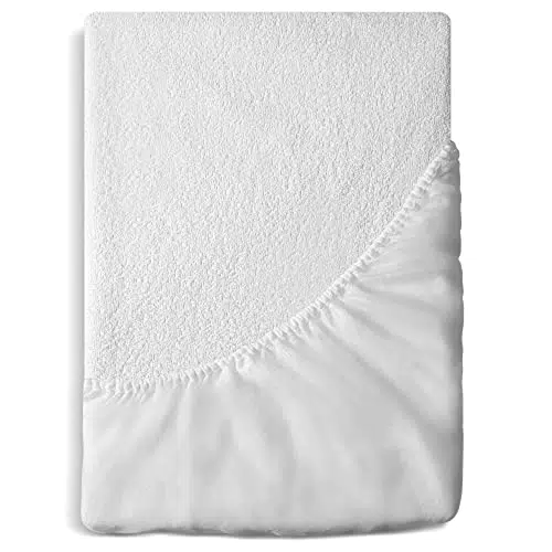Dreamzie Coprimaterasso 150x200 Impermeabile Antiacaro e Ipoallergenico - Copri Materasso con Angoli