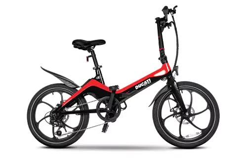 DUCATI MG20, Bicicletta elettrica da Città Unisex Adulto