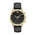 Emporio Armani Orologio Con Cronografo in Acciaio Inossidabile
