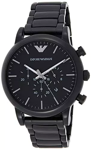Emporio Armani Orologio Uomo, movimento cronografo al quarzo