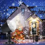 EnYunHao Proiettore Luci Natale, LED Halloween Luce di Caduta Della Neve