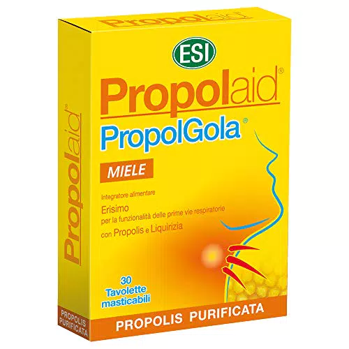 Esi Propolgola Miele - 30 Tavolette Masticabili