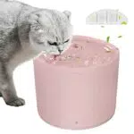 Faveetie Distributore d'Acqua per Gatti, Fontanella per Gatti da 2.5L