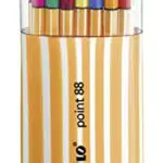 Fineliner - STABILO point 88 - Box Zebrui - Astuccio con 20 - Colori assortiti