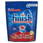 Finish Pastiglie Lavastoviglie All In 1 Max Power Limone 24 Pezzi