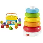 Fisher-Price, Blocchi Assortiti per lo Sviluppo, Giocattolo per Bambini 6+Mesi