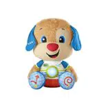Fisher-Price - Il Cagnolino Gigante, Grande Peluche Musicale Ridi e Impara Edizione italiana con Luciuoni