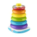 Fisher-Price Piramide 5 Anelli Gigante, Giocattolo Impilabile per Bambini 12+ Mesi