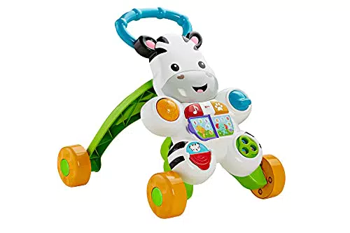 Fisher-Price Zebra Primi Passi Spingibile HBB66