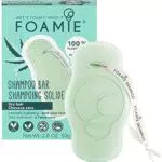 Foamie Shampoo solido per capelli secchi con aloe vera e olio di mandorle che idrata intensamente i capelli secchi shampoo 100% vegano e senza plastica 80 g