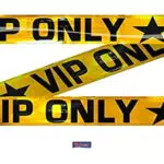 Folat- Barrier Tape VIP-15 m Long Decorazioni per Festa