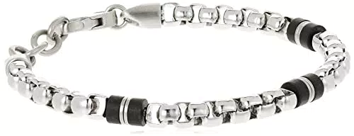 FOSSIL Bracciale da uomo in acciaio inossidabile JF03313040