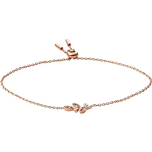 Fossil Bracciale in Acciaio Inossidabile Disco da Donnaulticolore