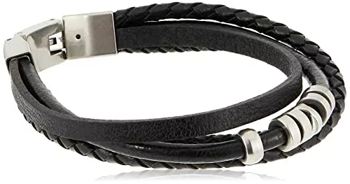 Fossil Bracciale Uomo Acciaio Inossidabile