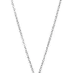 FOSSIL Collana da donna con ciondolo a spirale in acciaio inossidabile