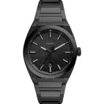 FOSSIL Everett Orologio da uomo a 3 lancette, cassa 42 mm, movimento al quarzo, cinturino in acciaio inossidabile