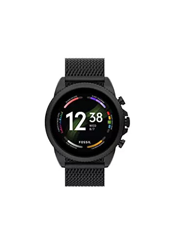 Fossil Smartwatch Gen 6 Connected, FTW4066, cinturino in maglia acciaio nero