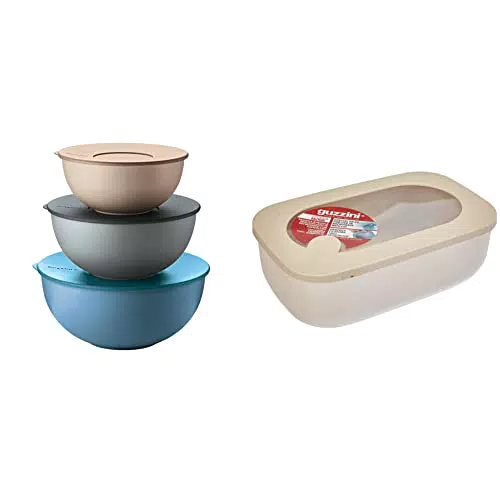 Fratelli Guzzini Everywhere + Kitchen Active Design, marrone/azzurro/verde
