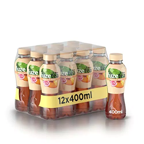 Fuzetea Pesca E Rosa 12 Bottiglie Da 400 Ml, Bevanda Analcolica