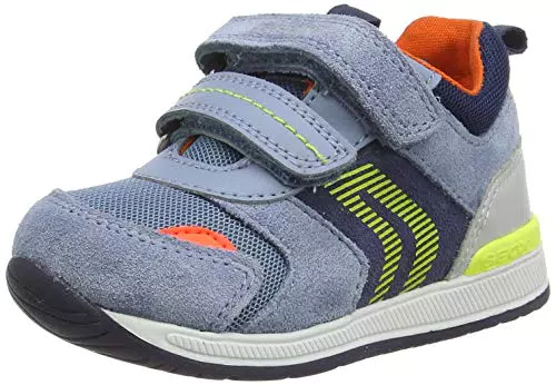 Geox B Rishon Boy B Primi Passi Bimbo 0-24, Blu Dk Sky Navy