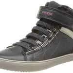 Geox J Gisli Girl Aneakers Bambine e ragazze, Blu/Rosa