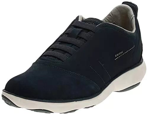 Geox U Nebula Bcarpe da Ginnastica Basse Uomo, Blu Navy