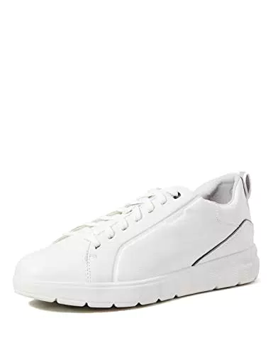 Geox Uomo U Spherica Ec4 B Sneakers Uomo, Bianco