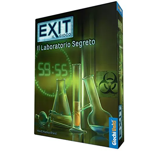 Giochi Uniti - Exit Il Laboratorio Segreto, Escape room