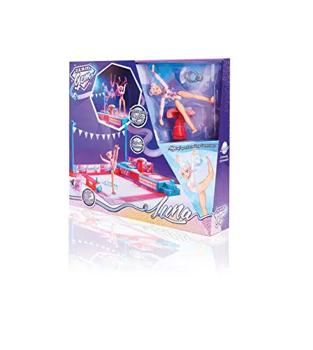 Grandi Giochi, Team Gem Arena Playset con Ginnasta EsclusivaGE02000