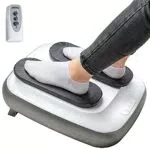 Gridinlux Esercitatore elettrico per le gambe. Gimnasia passiva. Con telecomando e altezza regolabile. Touch screen. Dimensioni ridotte