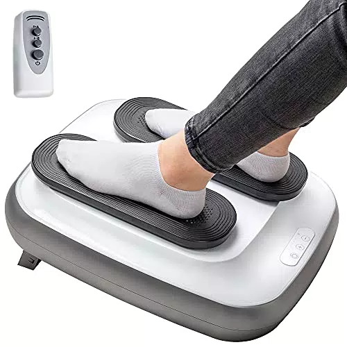 Gridinlux Esercitatore elettrico per le gambe. Gimnasia passiva. Con telecomando e altezza regolabile. Touch screen. Dimensioni ridotte