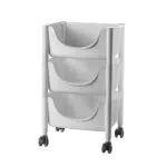 Guzzini Kitchen Active Design Hold&Roll Carrello, Plastica/PA/Steel