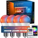 HaoDeng Lampadine LED cambia colore Wi-Fi e Bluetooth