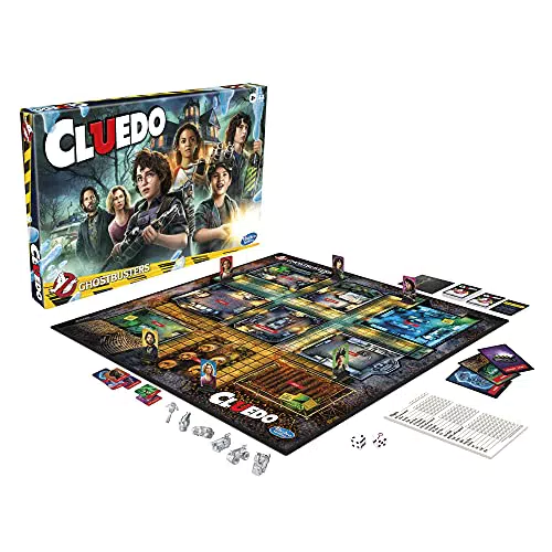 Hasbro Gaming-Hasbro Cluedo: Ghostbusters Edition, gioco da tavolo per bambini dagli 8 anni in su