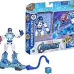 Action Figure Pieghevole in Scala da 15 cm Capitan America Ice Mission