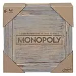 Hasbro Monopoly Serie Rustica Gioco In Scatola, In Legno