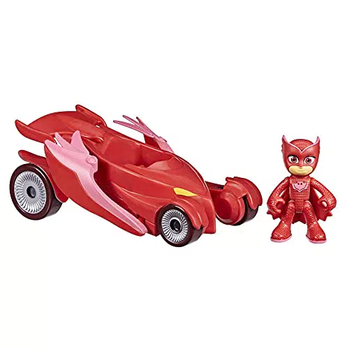 Hasbro PJ Masks - Super pigiamini, Veicolo Deluxe di Gufetta