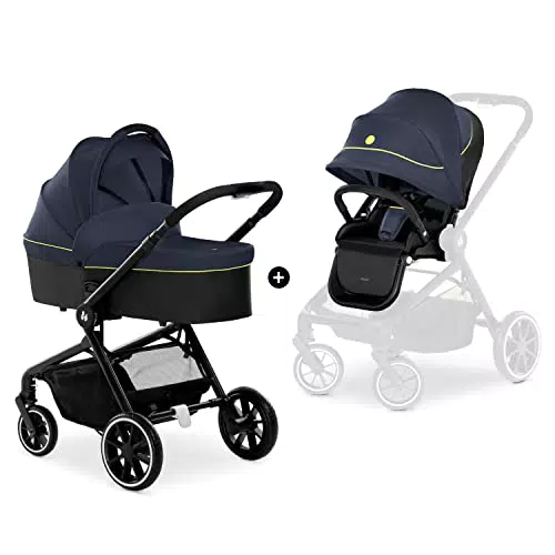 Hauck Carrozzina per Neonati 2in1 Move So Simply Set - Passeggino Reversibile fino 25kg