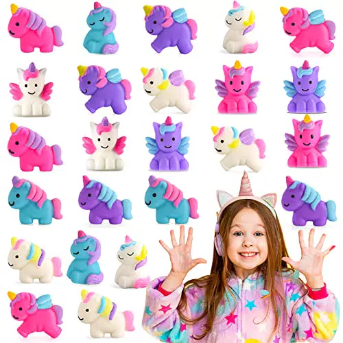 Hitoyzi Squishy Unicorno Bambina Regalo Gadget Compleanno Bambini Giocattoli Bambina 3-10 Anni Regalo Bambina 3-10 Anni Regalini Compleanno Bambini Invitati Antistress Bambini Kawaii Oggetti Piccoli