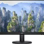 HP - PC V27e Monitor da 27, risoluzione FHD da 1920 x 1080, 16:9, Antiriflesso, Pannello IPS 60Hz, Tempo di Risposta 5 ms, Reclinabile, VESA 100 x 100 mm, Modalità Low Blue Light, VGA e HDMI