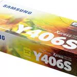 HP Samsung CLT-Y406S - Giallo - Originale - Cartuccia Toner - per Samsung CLX-3300