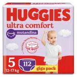 Huggies Ultra Comfort Pannolini Mutandina, Taglia 5