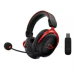 HyperX Cloud II Wireless Cuffie per il gaming per PC, Batteria a lunga durata fino a 30 ore, Audio Surround 7.1, microfono con cancellazione del rumore e monitoraggio