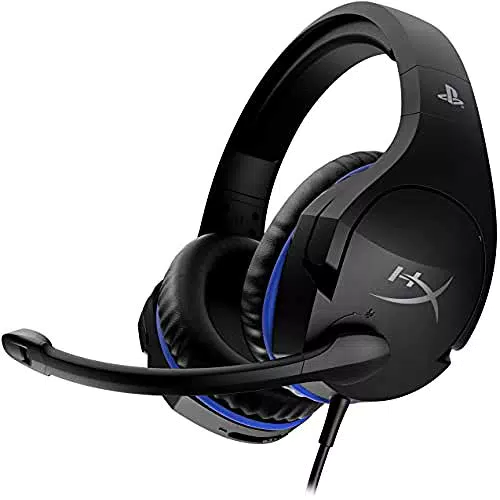 HyperX Cloud Stinger Cuffie da gaming con certificazione ufficiale per PS4 e compatibili con PlayStation4. Massima leggerezza