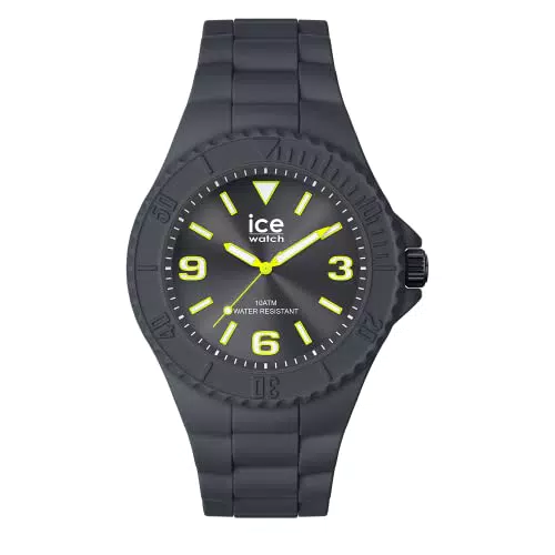 Ice-Watch, ICE generation Anthracite, Orologio grigio da Uomo con Cinturino in silicone