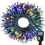 iShabao Luci Natale Esterno 20M 200 LED Luci Albero di Natale Catena Luminose Colorate Luci Natalizie da Esterno ed Interno Ideale per Addobbi Albero di Natale Balcone Giardino