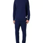 JACK & JONES JAC Basic SWEATHOOD And Pants Set Tutaaritime Blue/Pack:Pant Maritime Blue Uomini